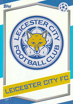 Club Emblem Leicester City 2016/17 Topps Match Attax CL Logo #LEI01